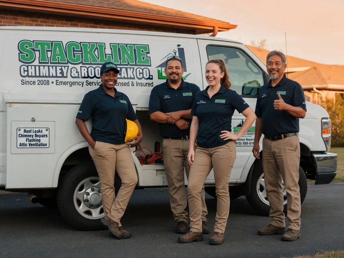 Chimney flashing repair company in Romulus, NY
